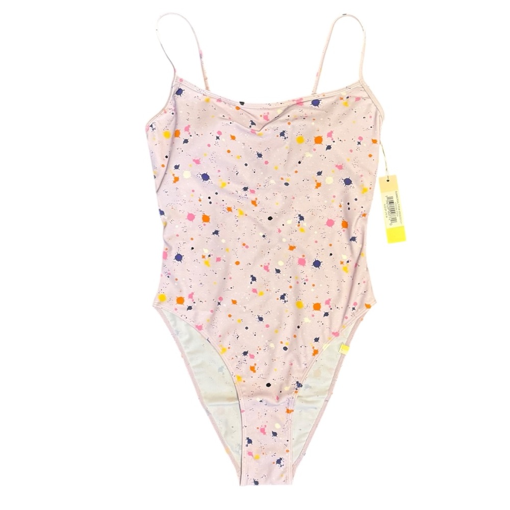 Summersalt Perfect High-Leg One-Piece Swimsuit Lilac Resort Sz 4 Beach Holiday - Picture 5 of 5